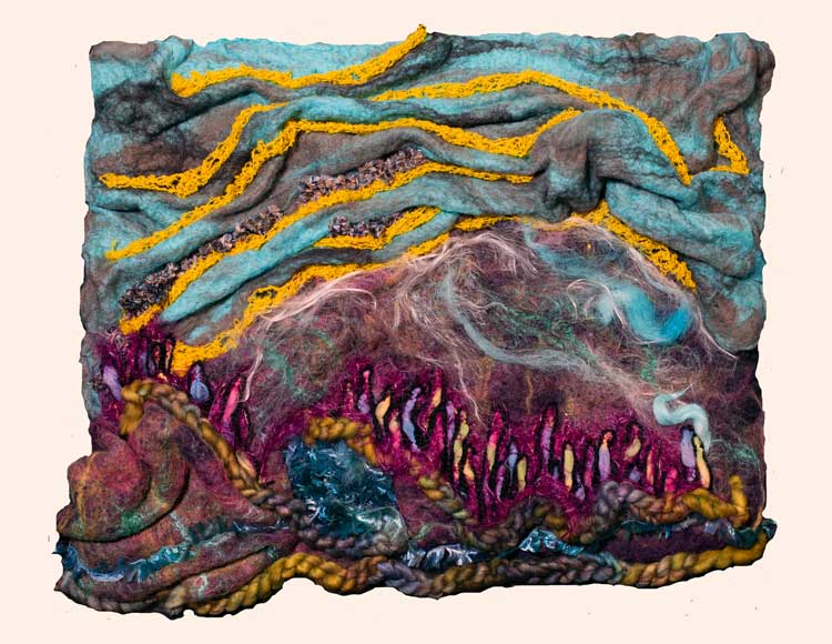 Art Kelly McLeod Colourful Landscape