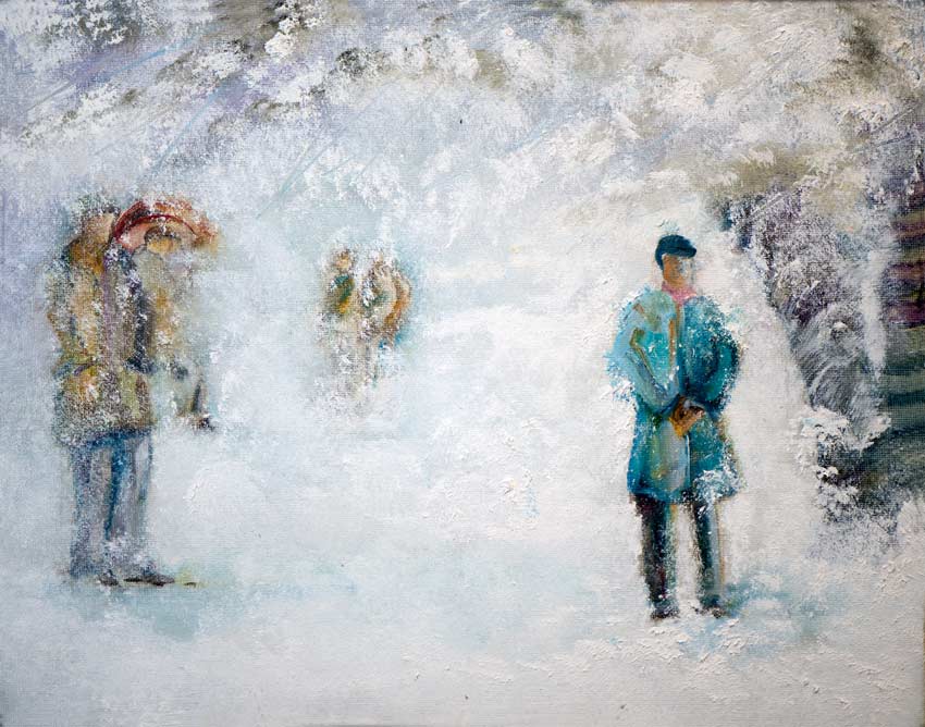 Art Kelly McLeod acrylic COVID