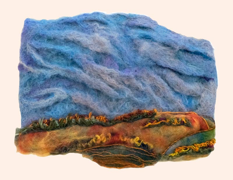 Art Kelly McLeod wet felt The Four Seasons Fall
