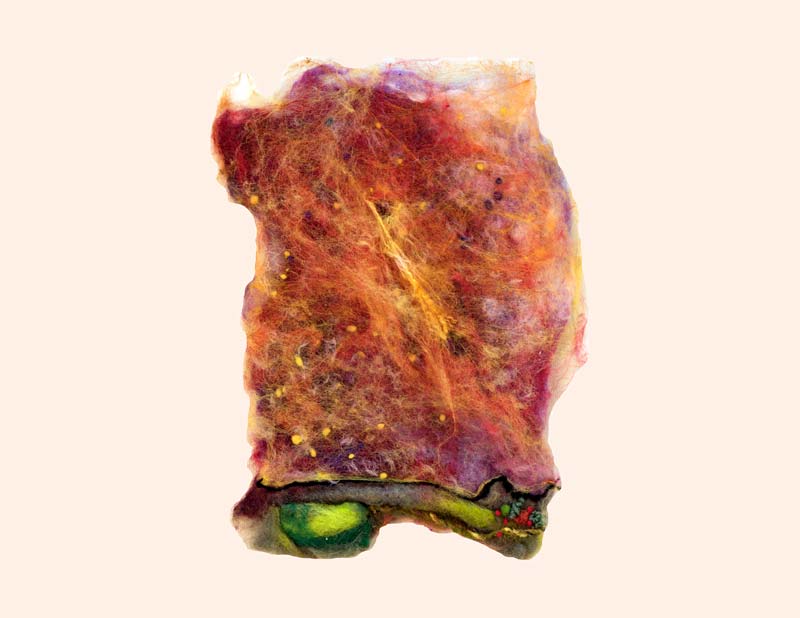 Art Kelly McLeod felt Fire in the Sky