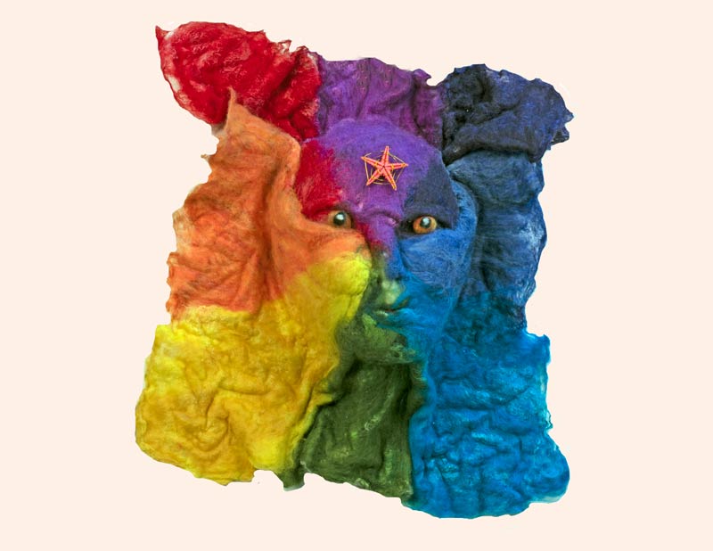 Art Kelly McLeod wet felt Head 1