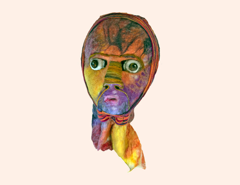 Art Kelly McLeod wet felt Head 2