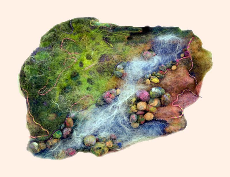 Art Kelly McLeod felt Rocky Brook