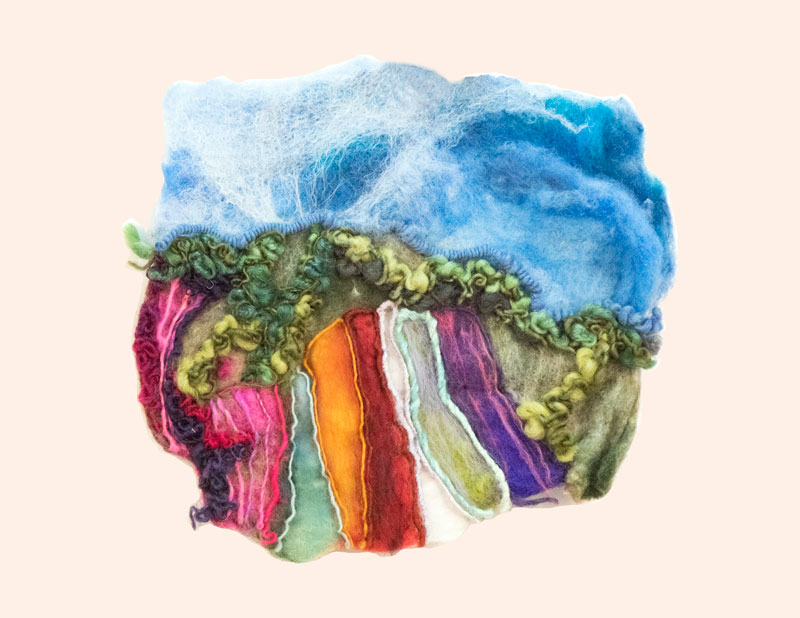 Art Kelly McLeod wet felt The Four Seasons Spring