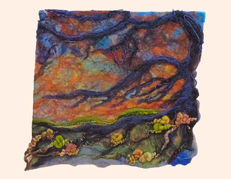 Art Kelly McLeod wet felt The Big Oak