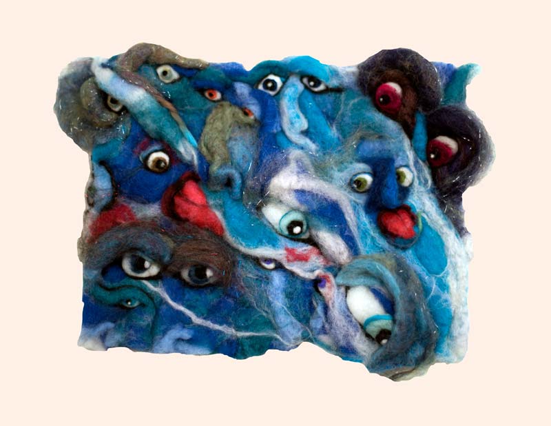 Art Kelly McLeod felt The Eyes Have It