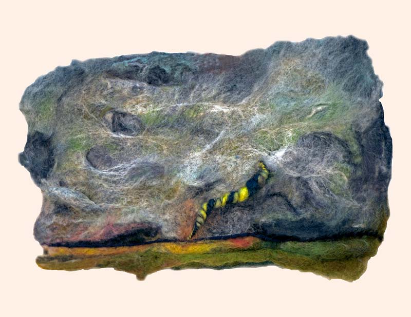 Art Kelly McLeod felt Felt Tornado